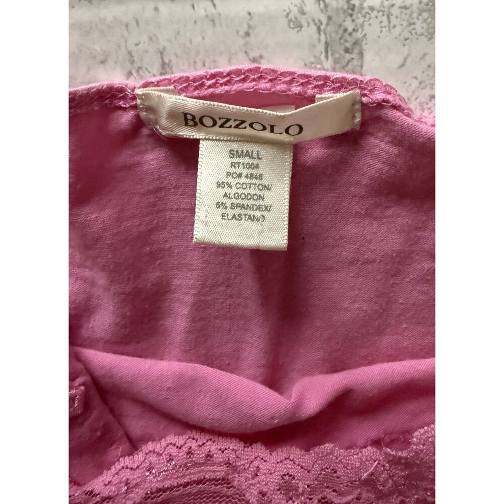 Y2K Pink Lace Trim Cami Top Adjustable Spaghetti Strap Coquette Style Sz S - Picture 4 of 7
